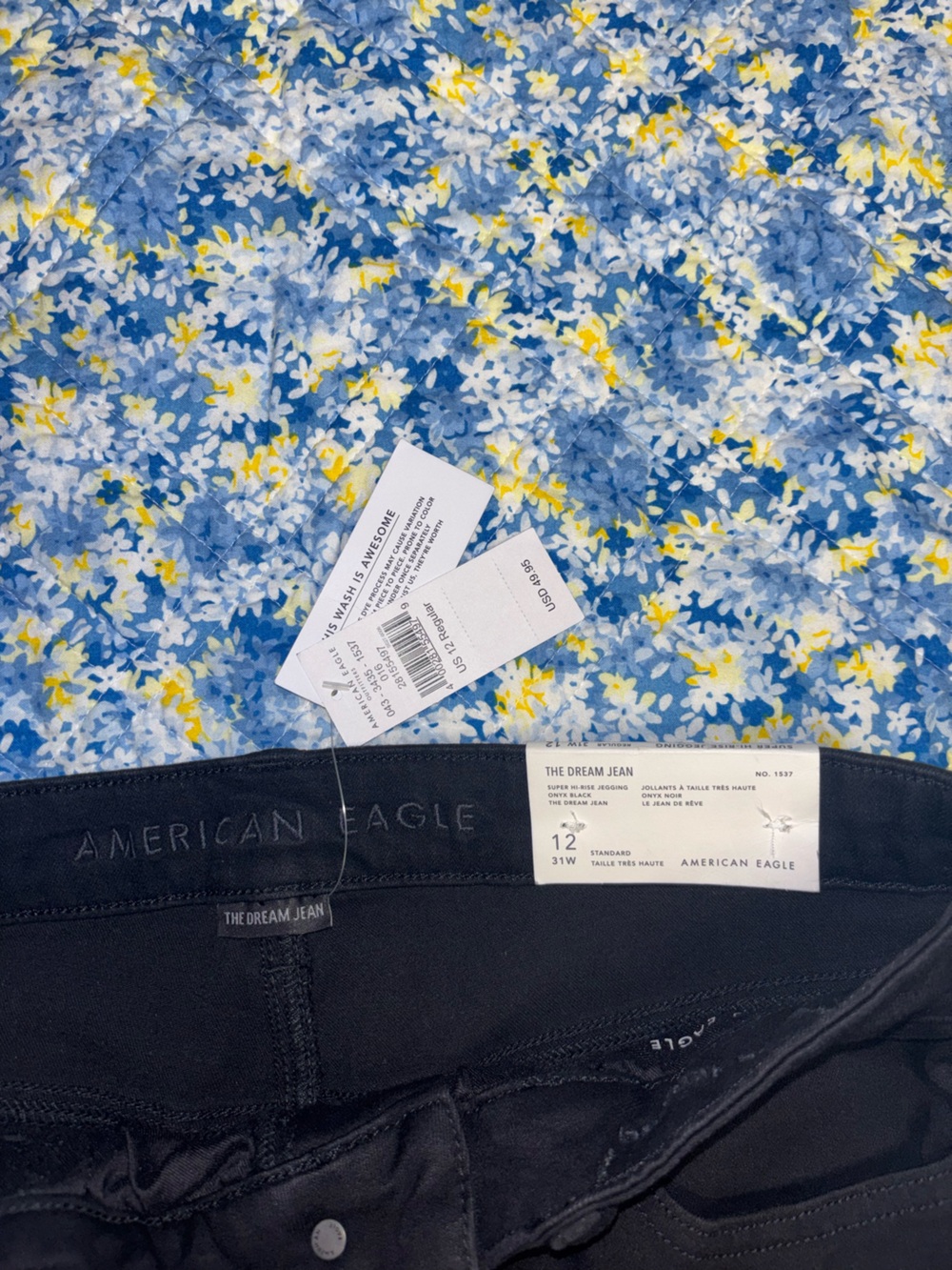 American Eagle Outfitters Black Skinny Jeans - Picture 3 of 4